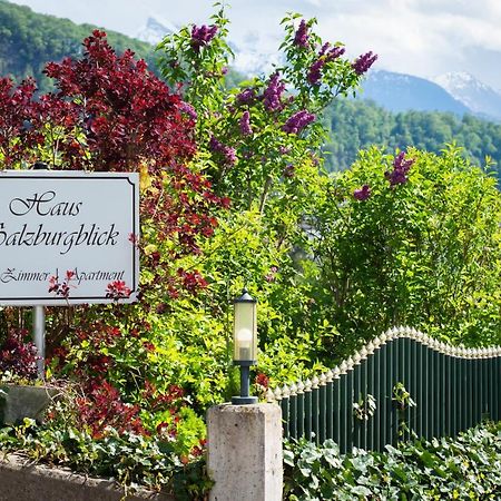 Haus Salzburgblick Panzió Kültér fotó