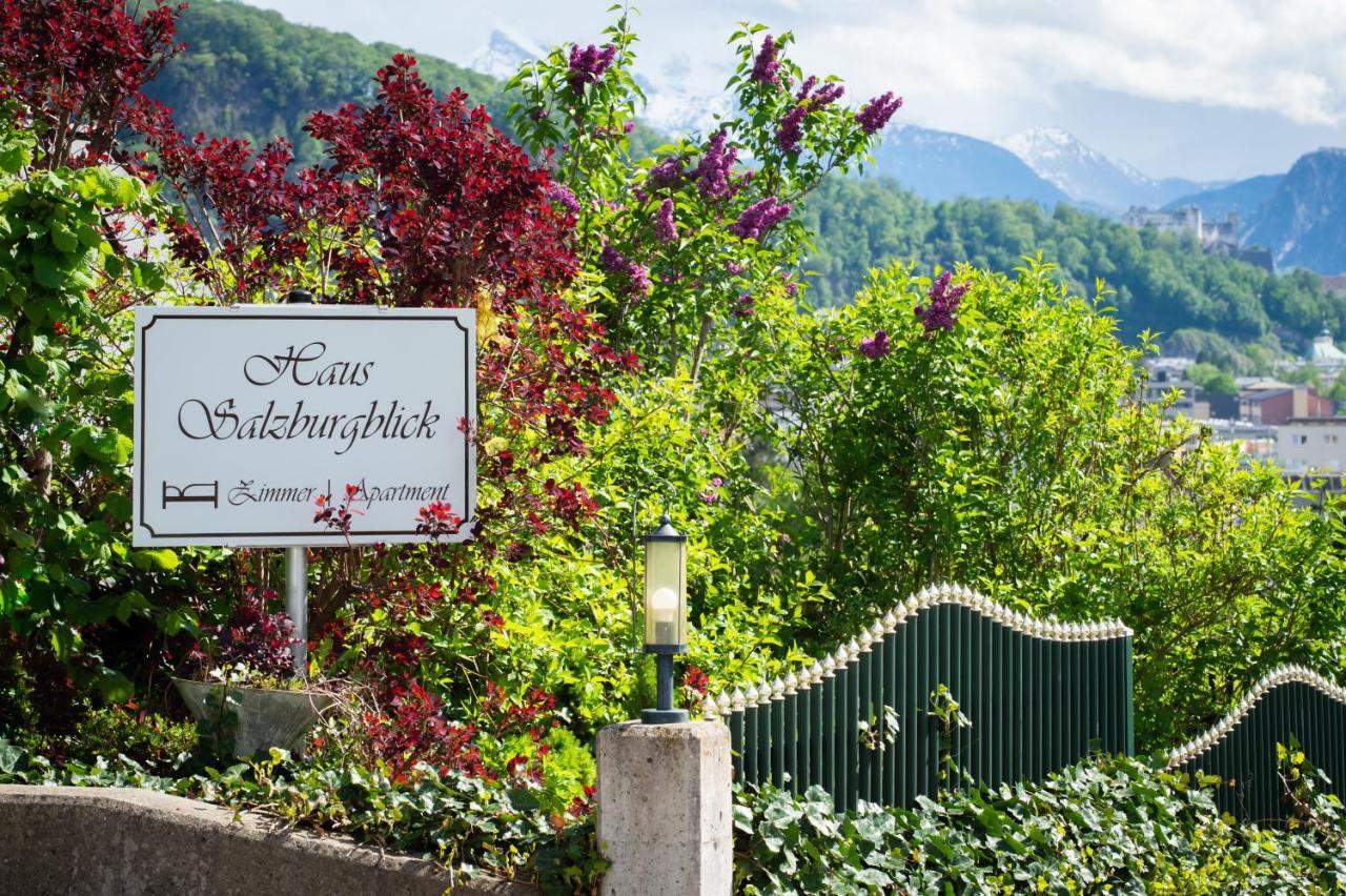 Haus Salzburgblick Panzió Kültér fotó