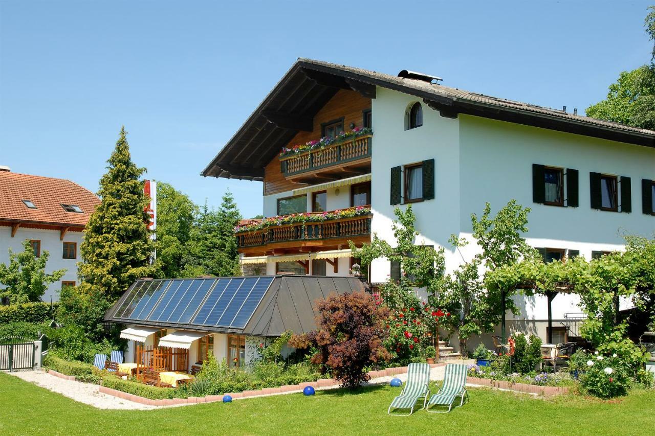 Haus Salzburgblick Panzió Kültér fotó